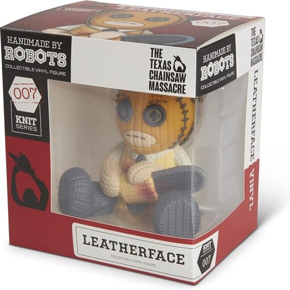 Handmade by Robots The Texas Chainsaw Massacre Leatherface #007 Collectible Viny - Picture 1 of 8